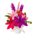 ARREGLO FLORAL VIOLETA